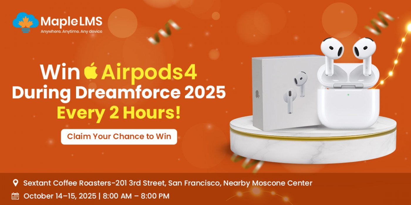 Win AirPods 4 During Dreamforce 2025 - Parties - Networking Events