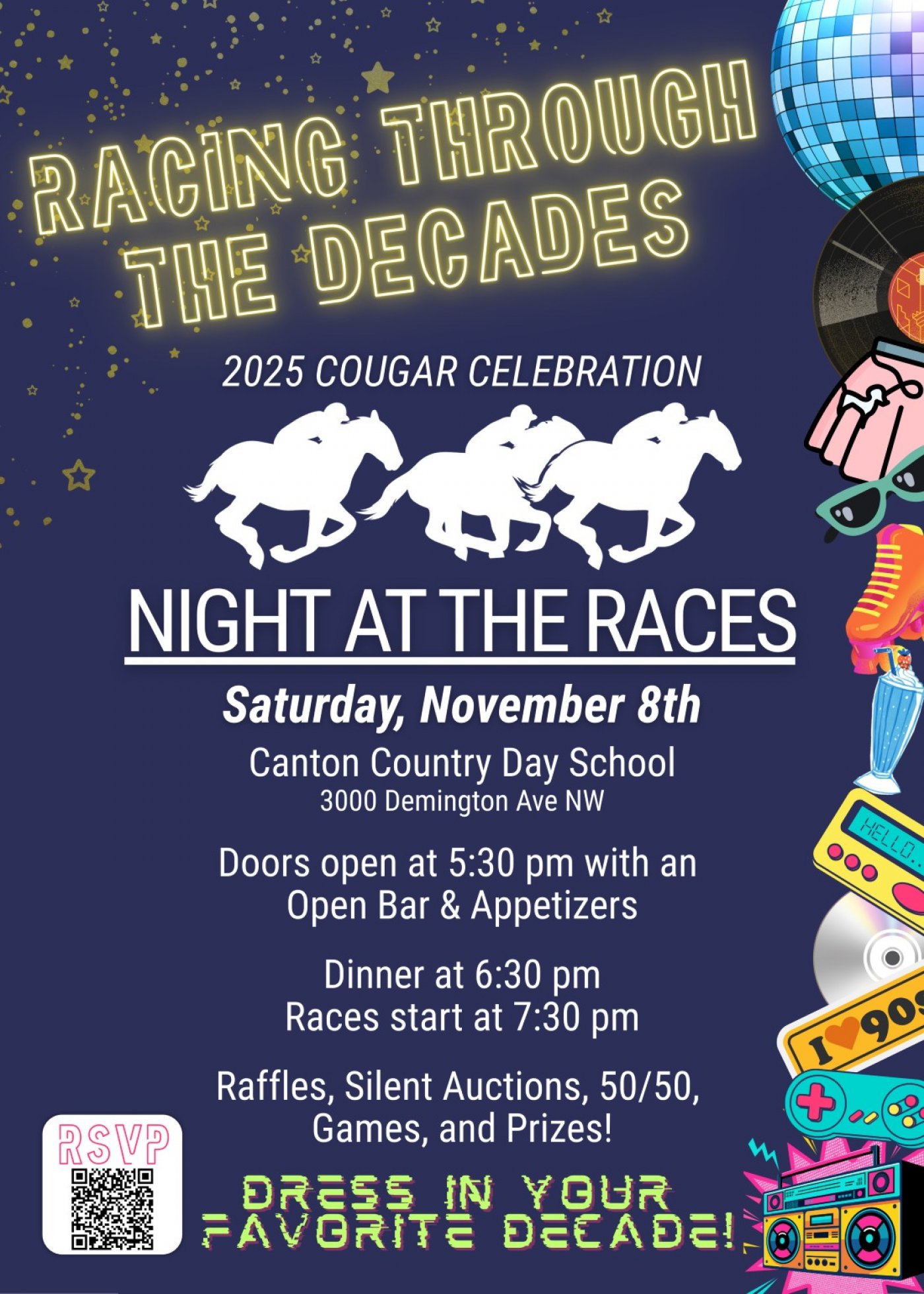 Night at the Races - CCDS Cougar Celebration 2025
