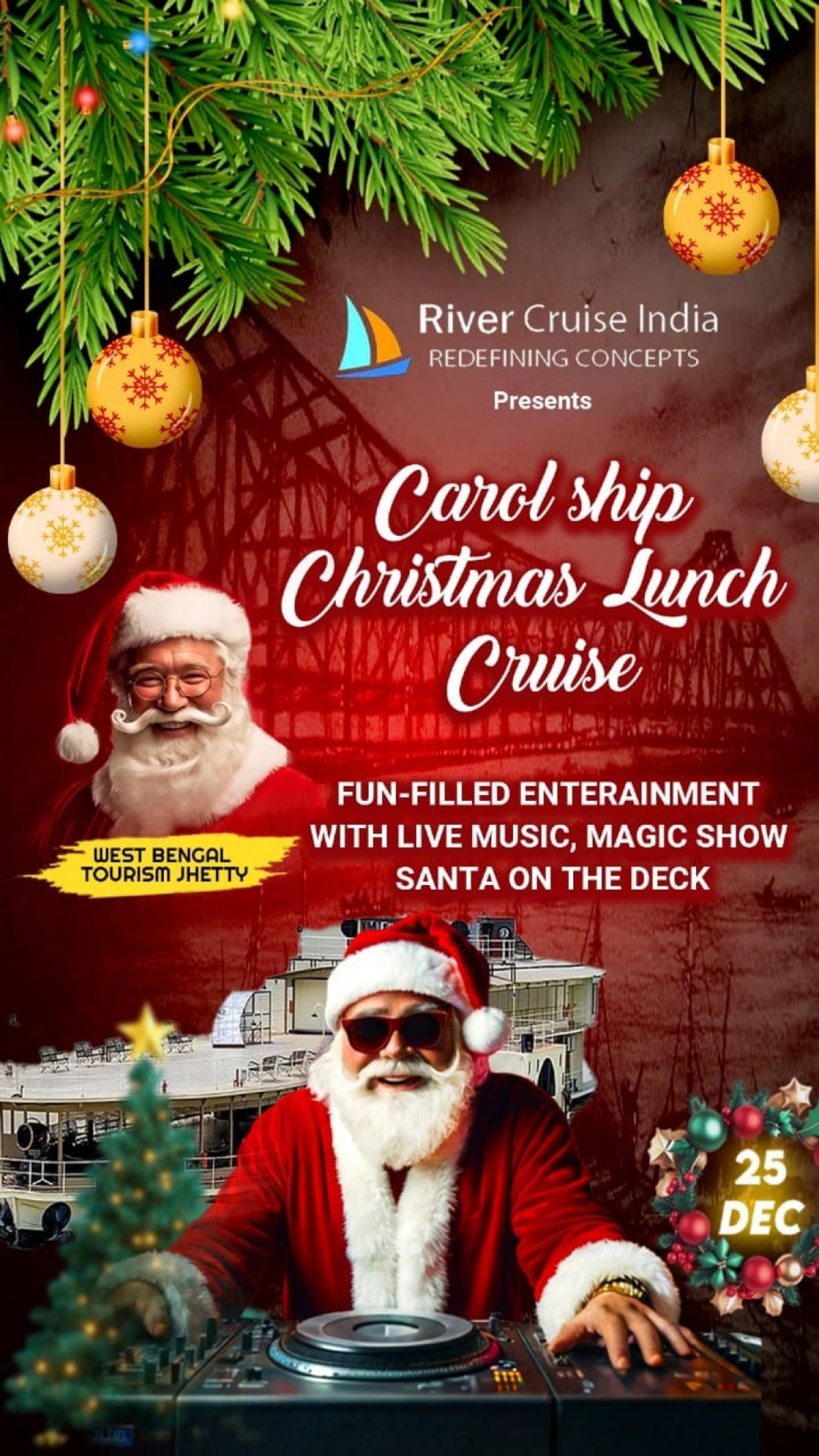 CHRISTMAS PARTY ON THE BOAT 2025