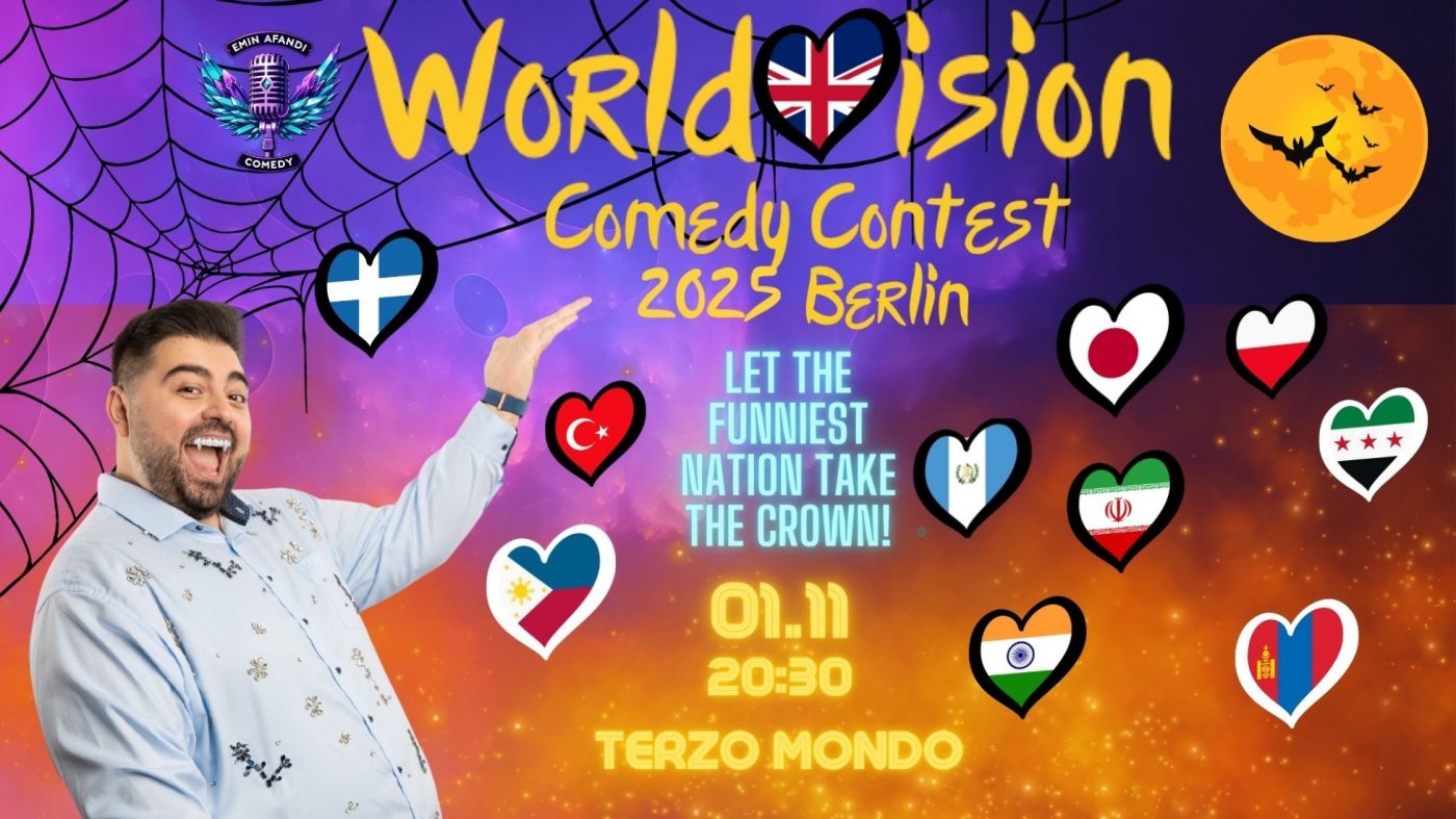WorldVision Comedy Contest 01.11.2025 Berlin