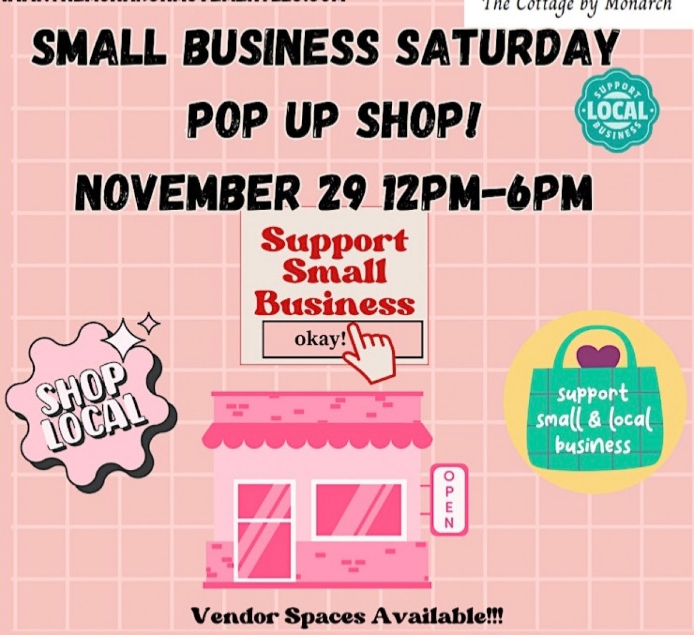 Small Business Saturday Pop-Up Shop