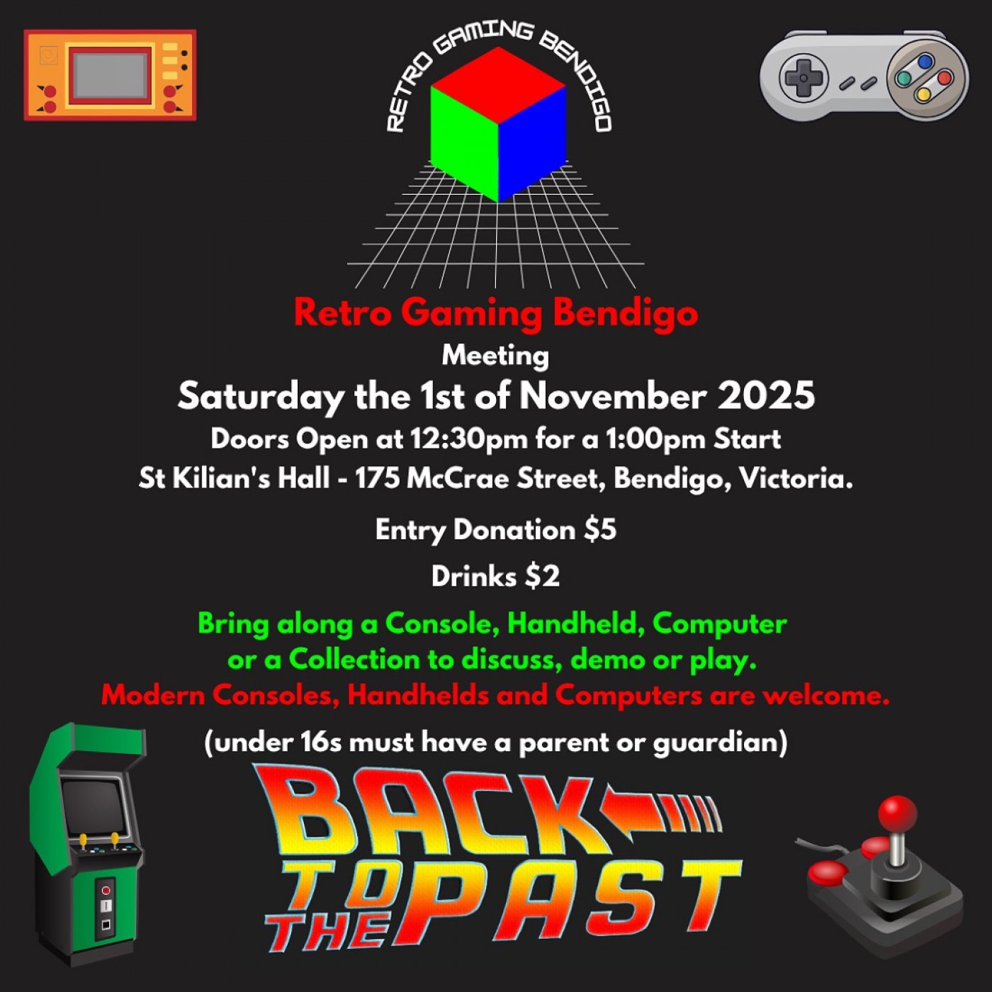 Retro Gaming Bendigo - Meeting