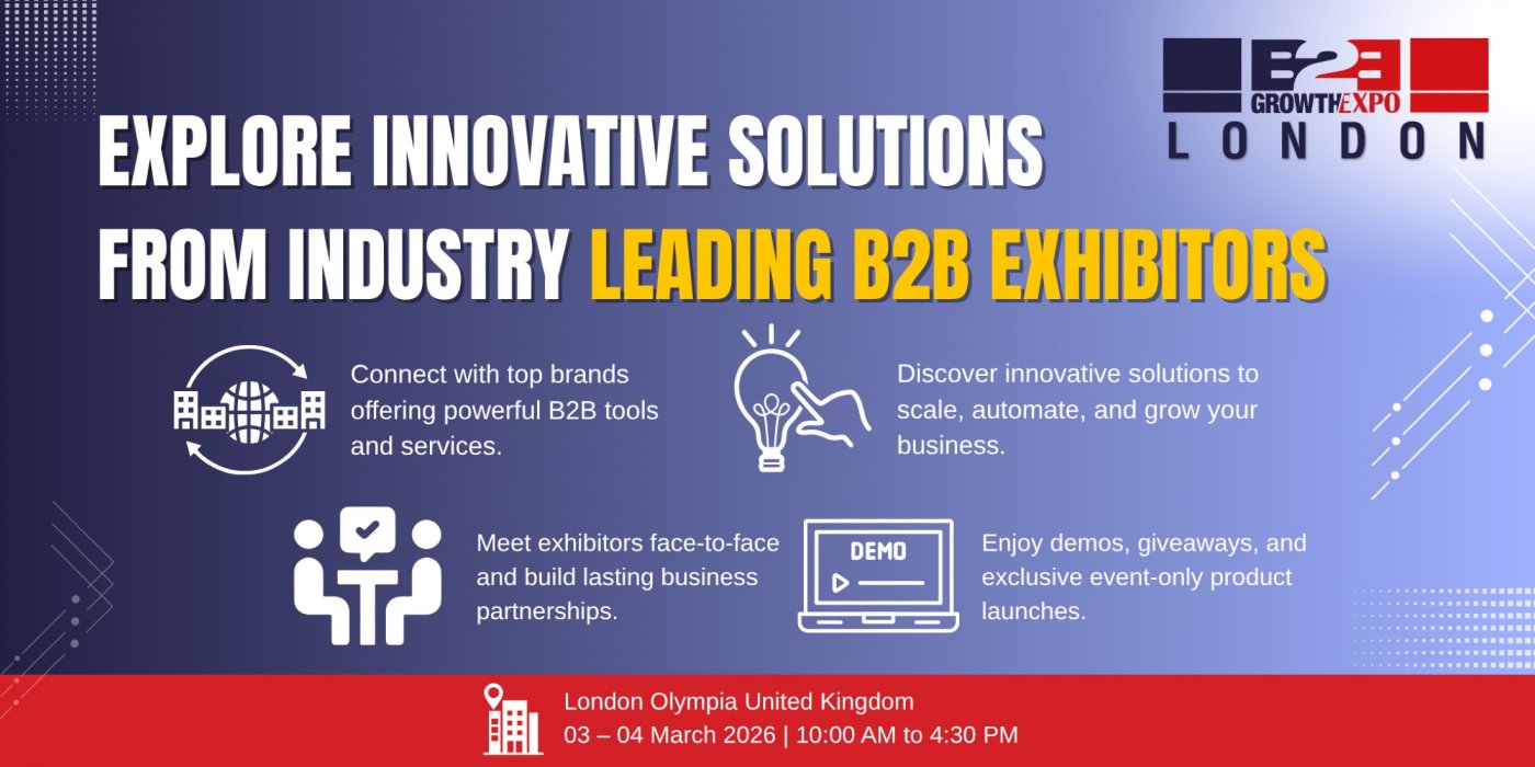 London B2B Growth Expo 2026 | Book Your Visitor Ticket At Premier Show