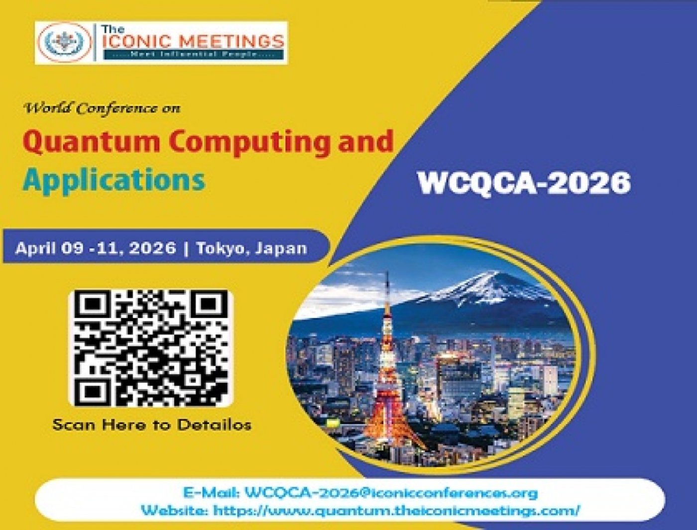 World Conference on Quantum Computing and Applications