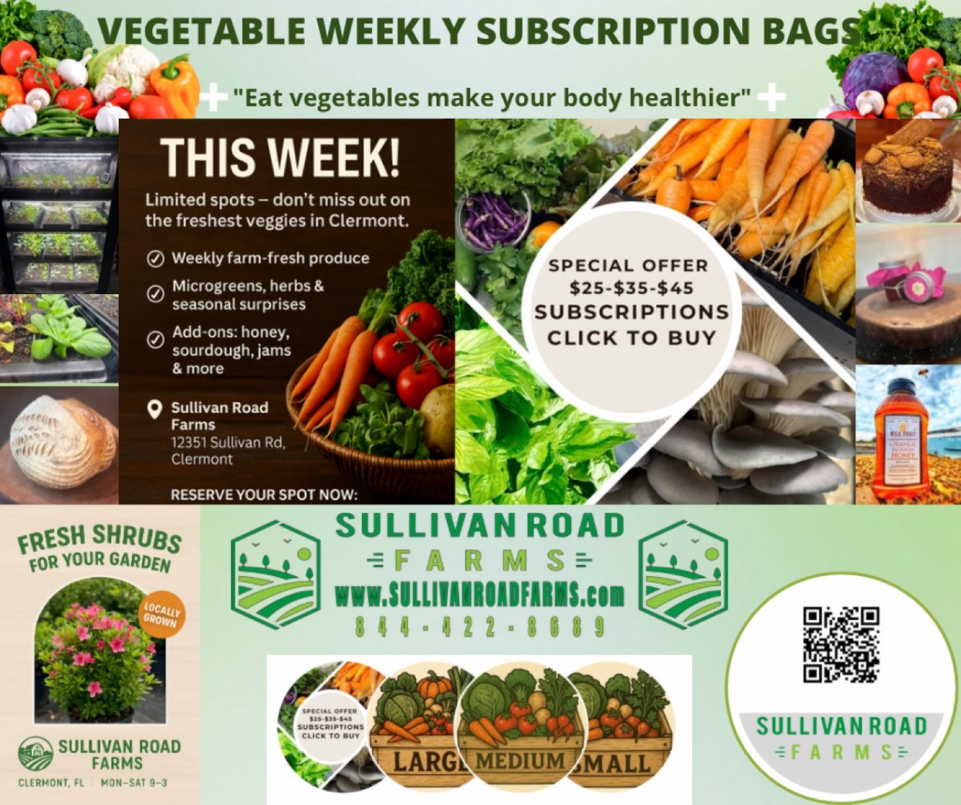 Pop up shops and Farm Tours