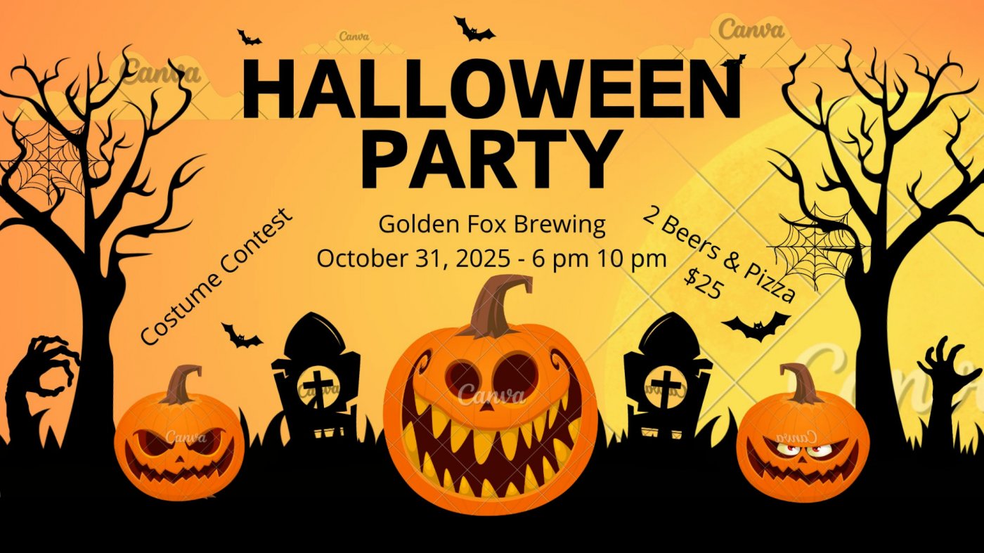 Halloween Party at Golden Fox Brewing
