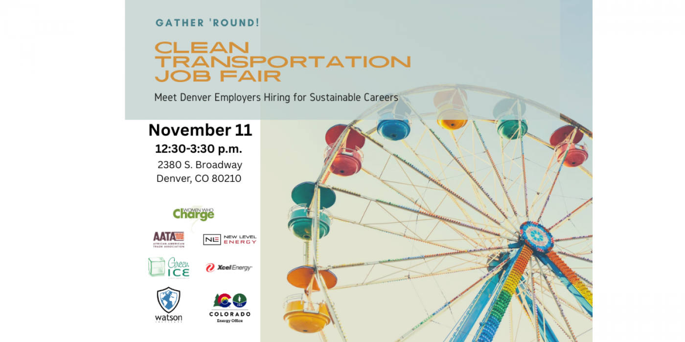 Job Fair - clean transportation focus