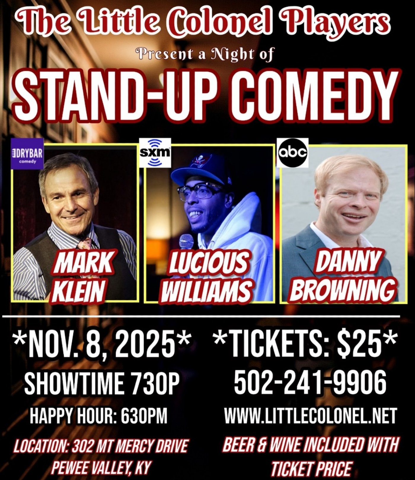 A Night of Comedy at the Little Colonel Players!