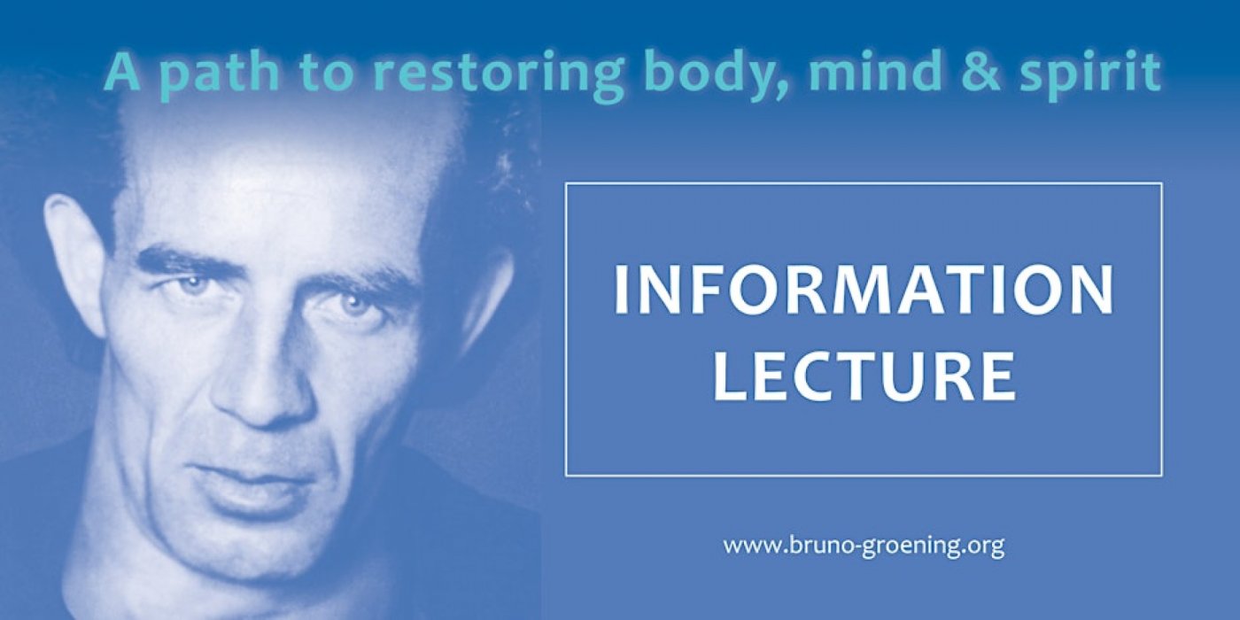 Free Information Lecture by a physician "A Path to A Healthy Body and Soul"