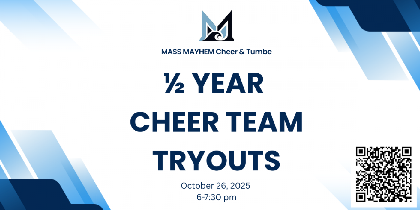 1\/2 year Cheer Team Tryouts