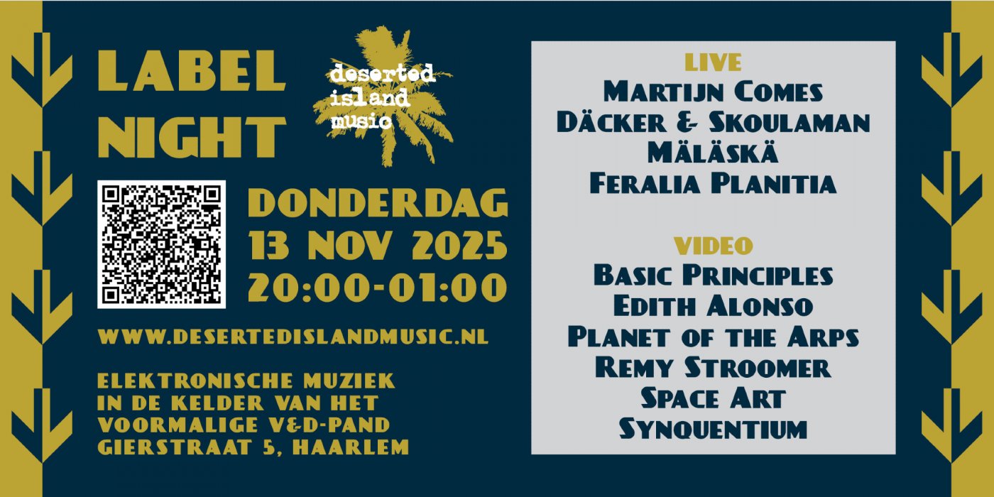 Deserted Island Music label night