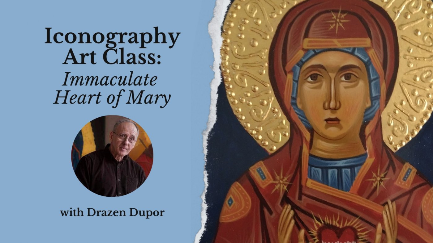 Iconography Art Class: Immaculate Heart of Mary