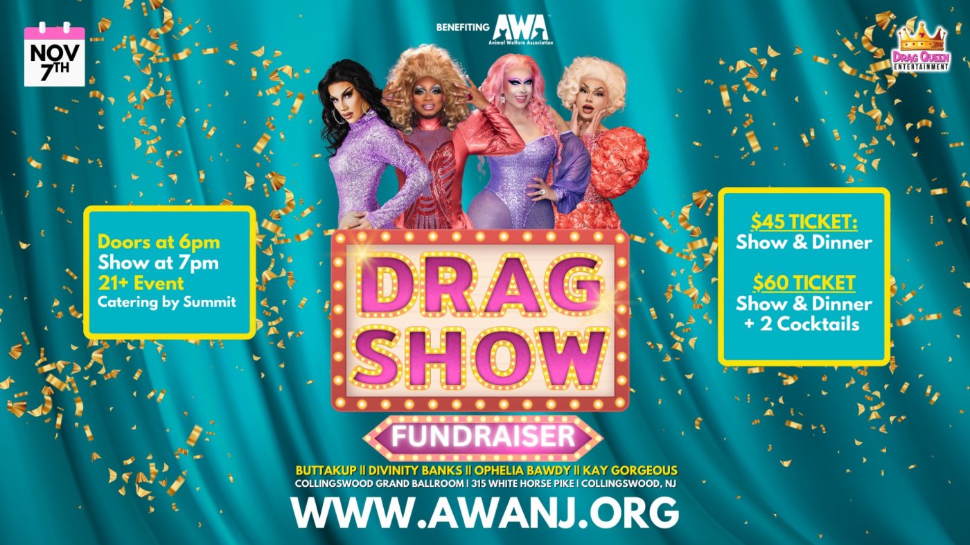 AWA's Fall Drag Show Fundraiser
