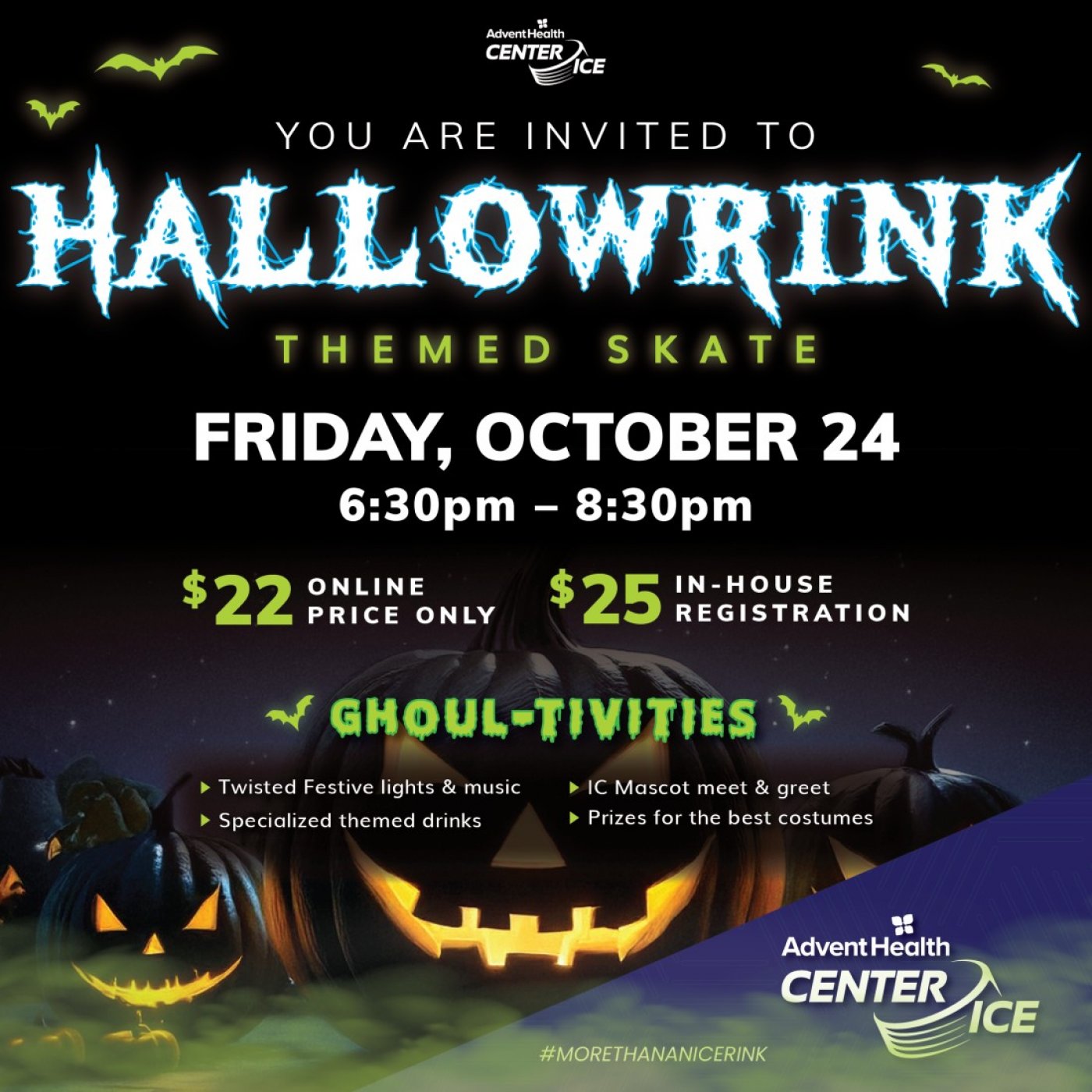 HALLOWRINK (2-Hour Public Ice Skate)