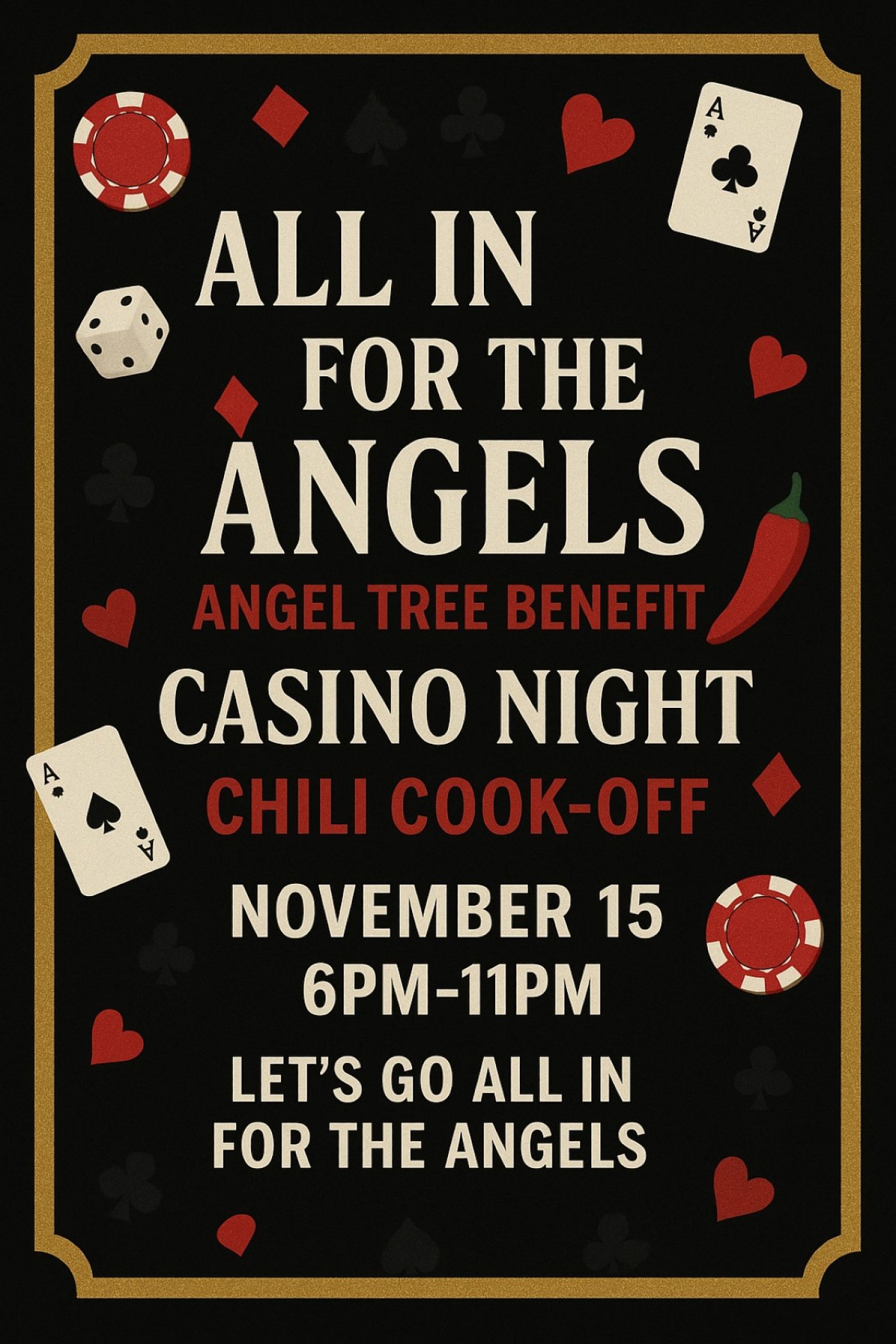 Casino Night Angel Tree Benefit