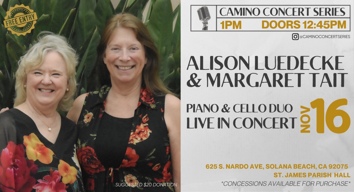 Camino Concert Series | Alison Luedecke & Margaret Tait