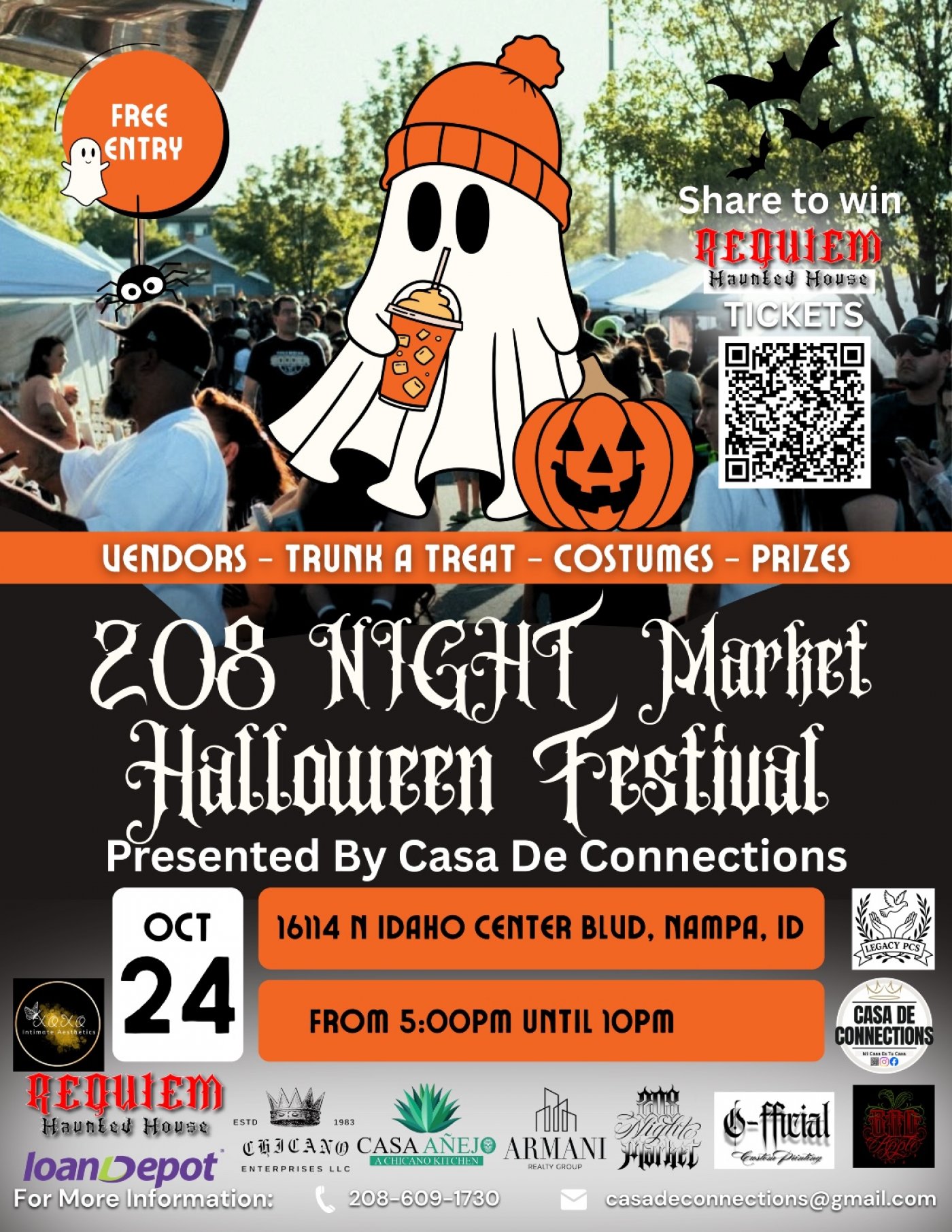 208 Night Market Halloween Festival