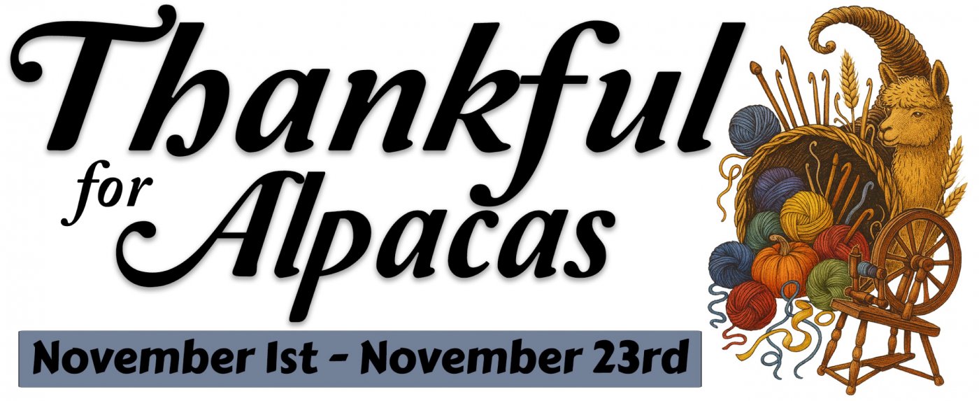 Thankful for Alpacas