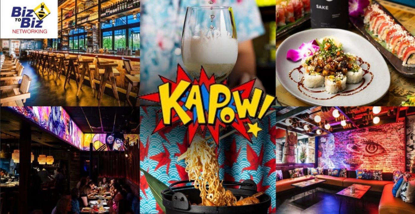 Biz To Biz Networking at Kapow Noodle Bar Delray Beach