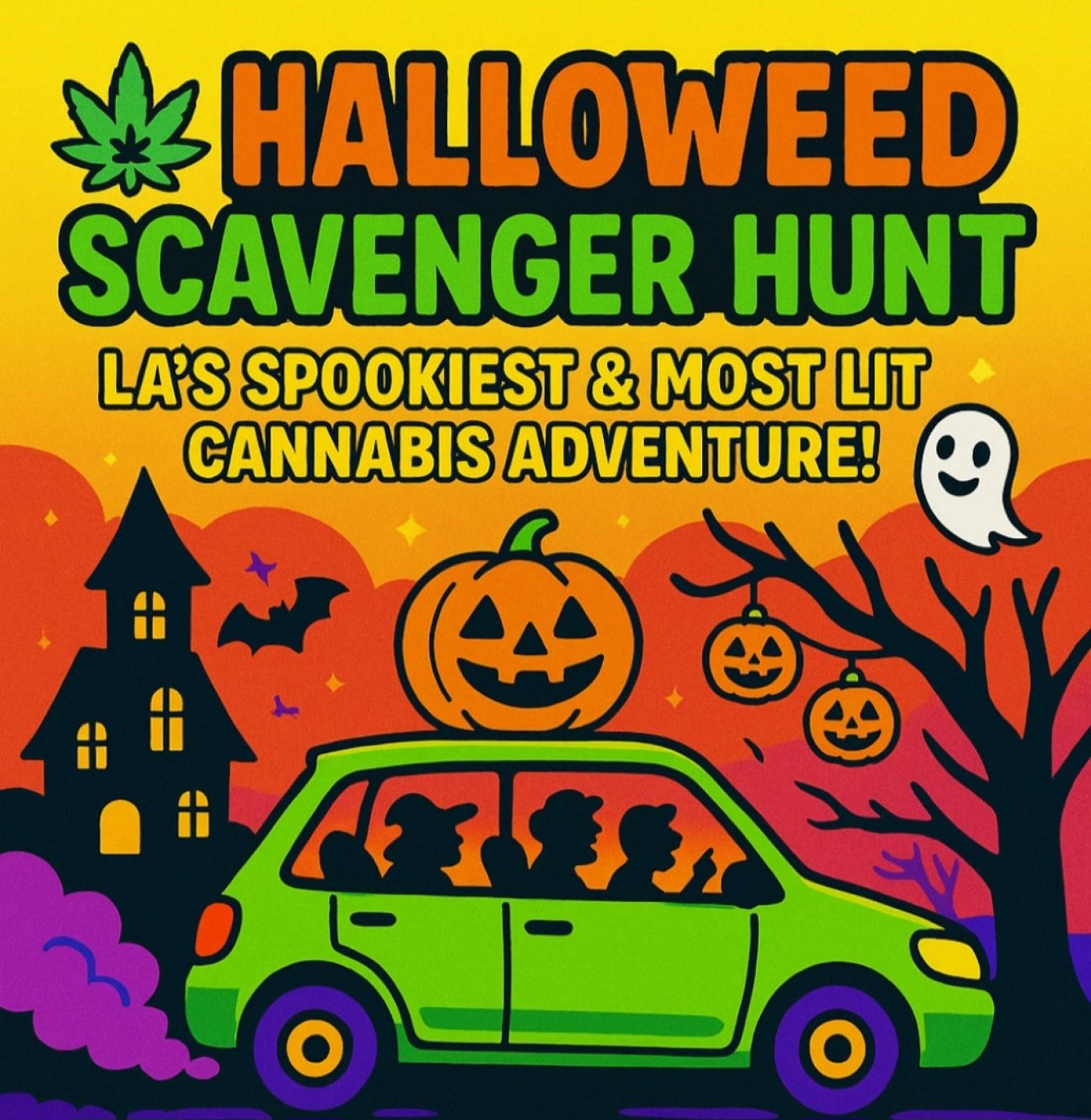 Halloweed Scavenger Hunt