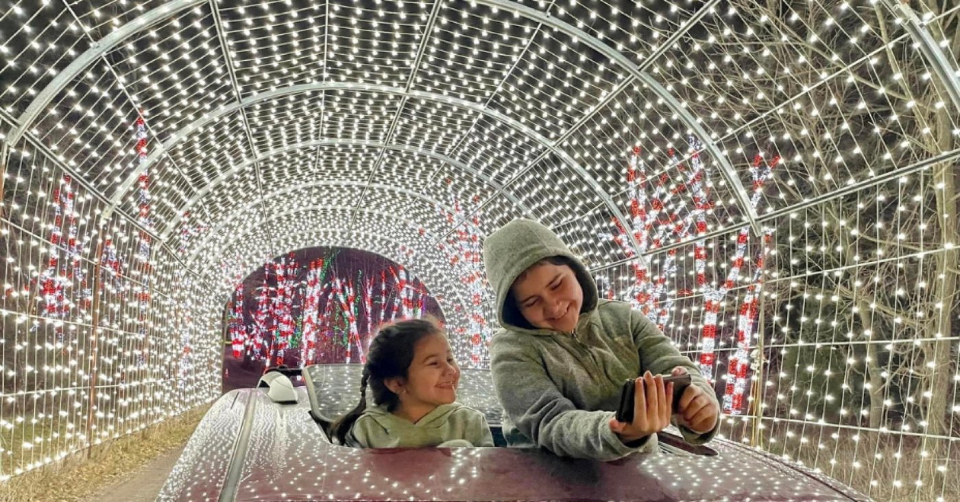 Holiday Lights and Santa's Village