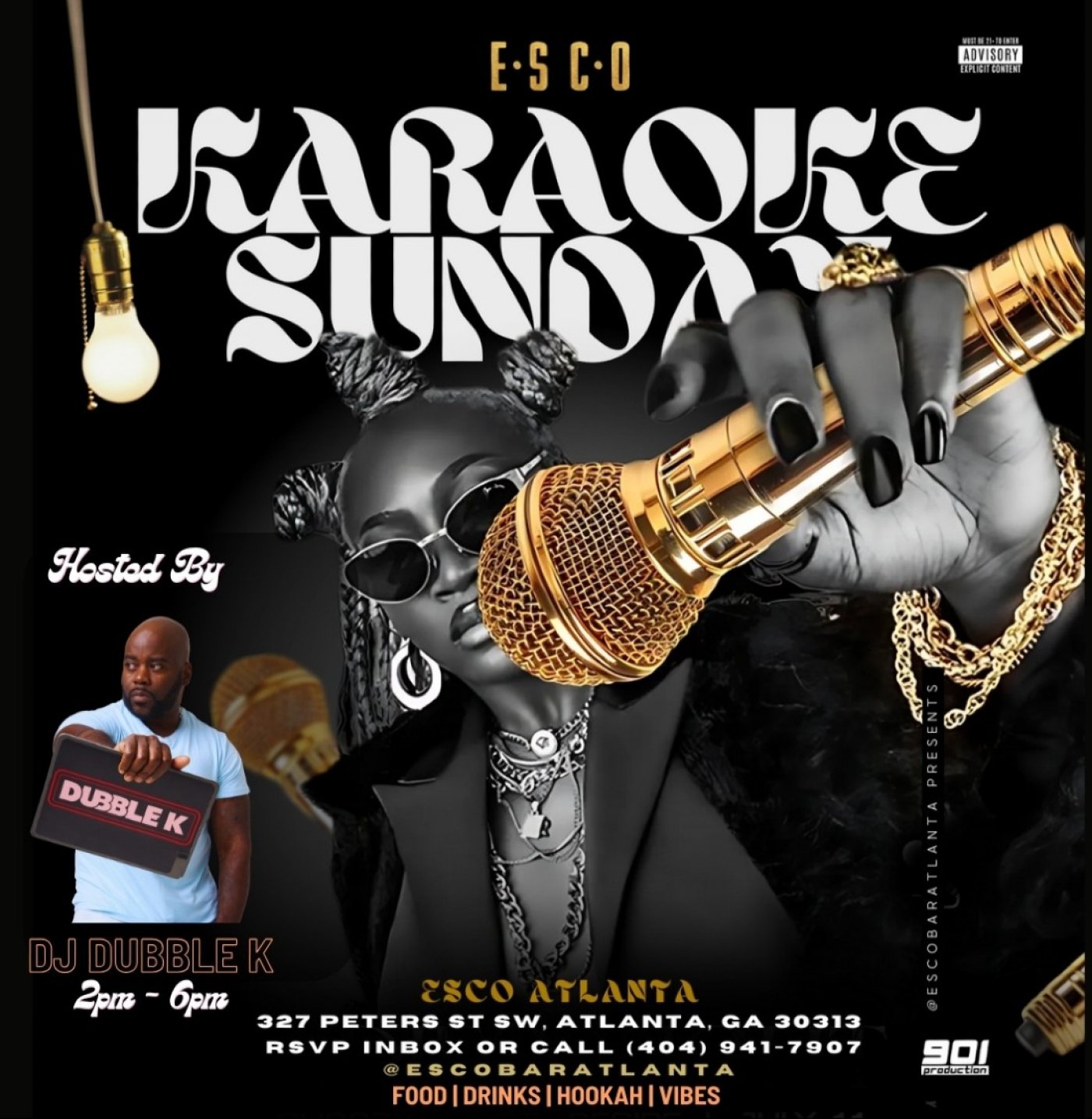 Karaoke Sundays at ESCO Atlanta