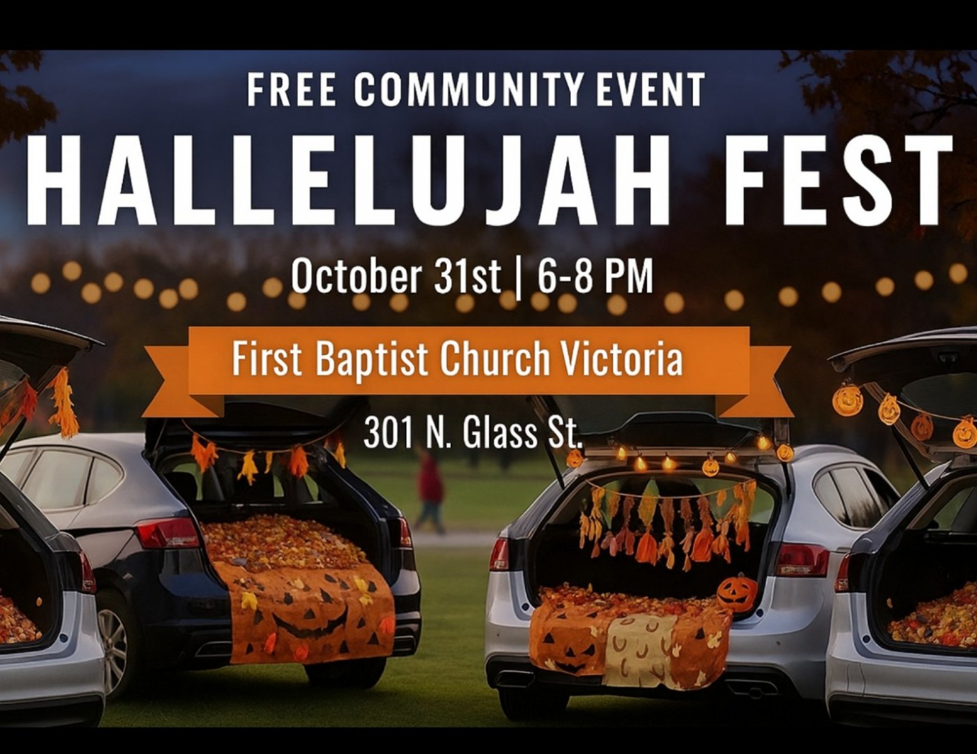 Hallelujah Festival (Trunk or Treat)
