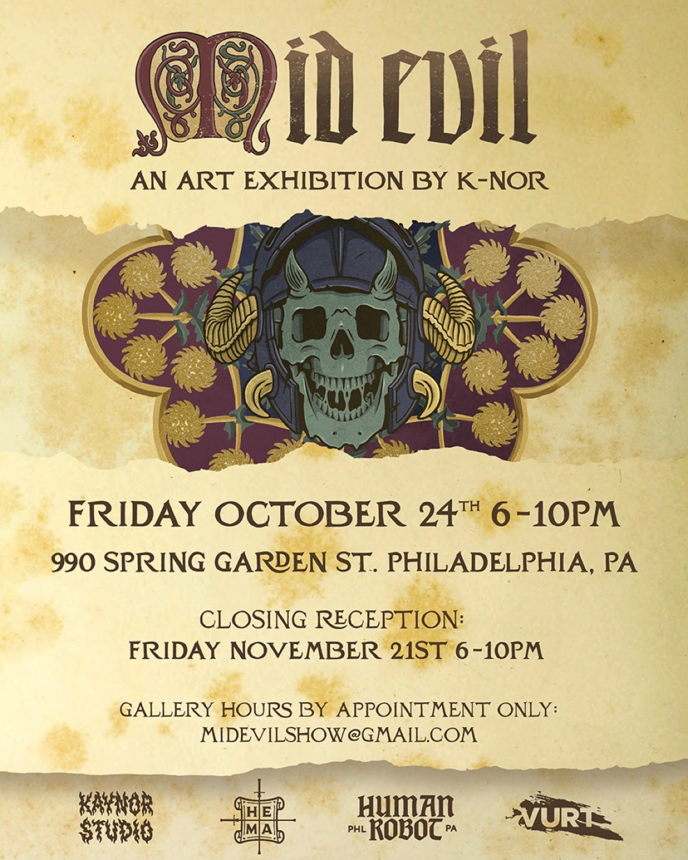 MID EVIL Art Show