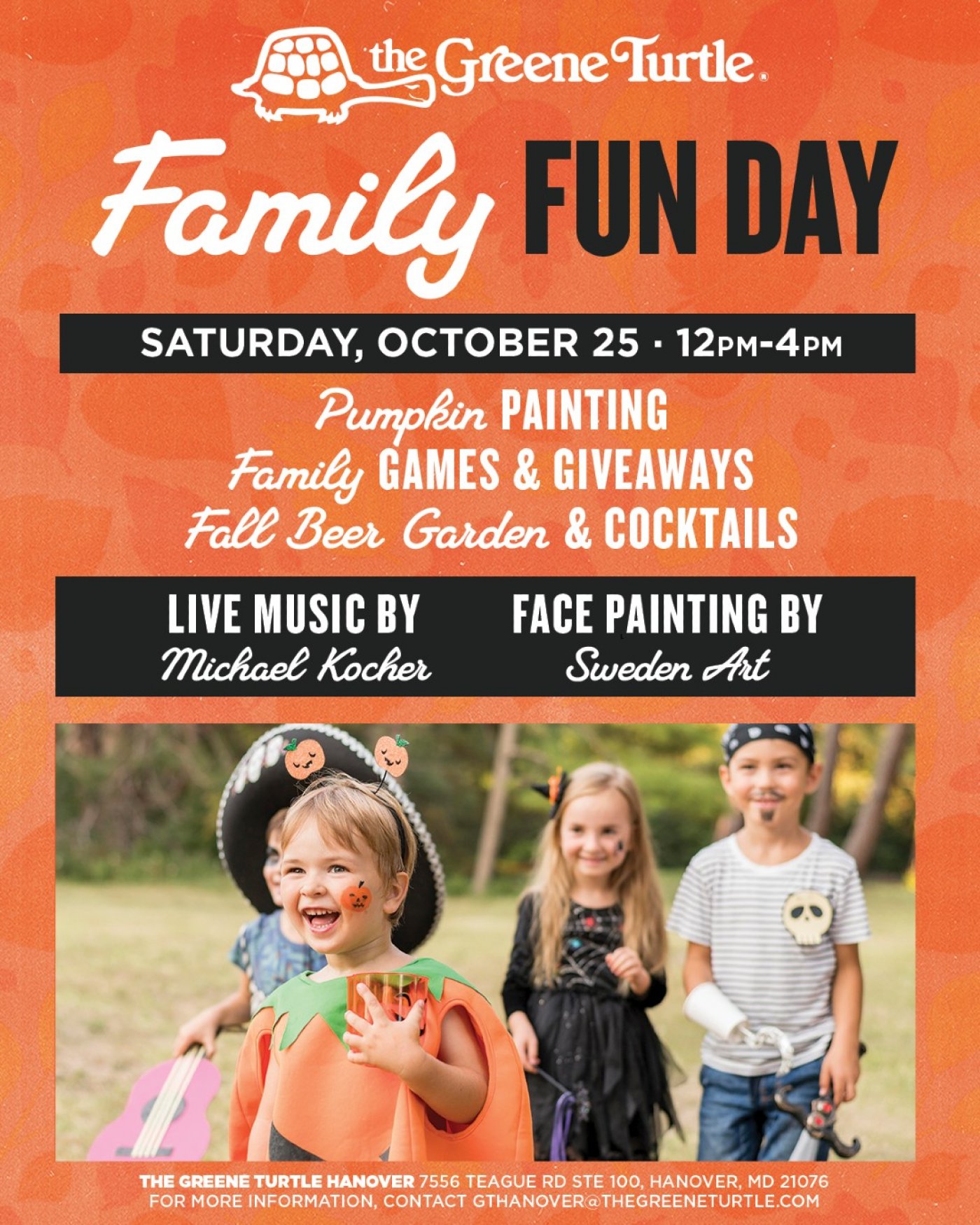 Hanover Family Fun Day at The Greene Turtle