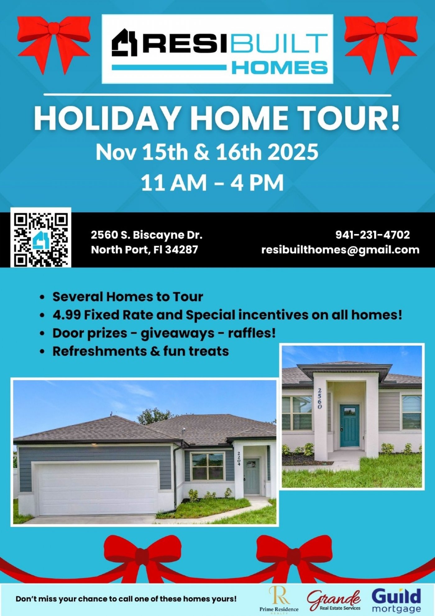 Home For The Holidays!