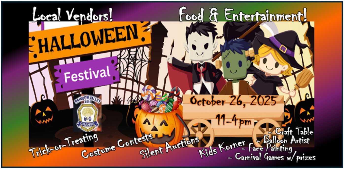 Halloween Festival at the RV Grange