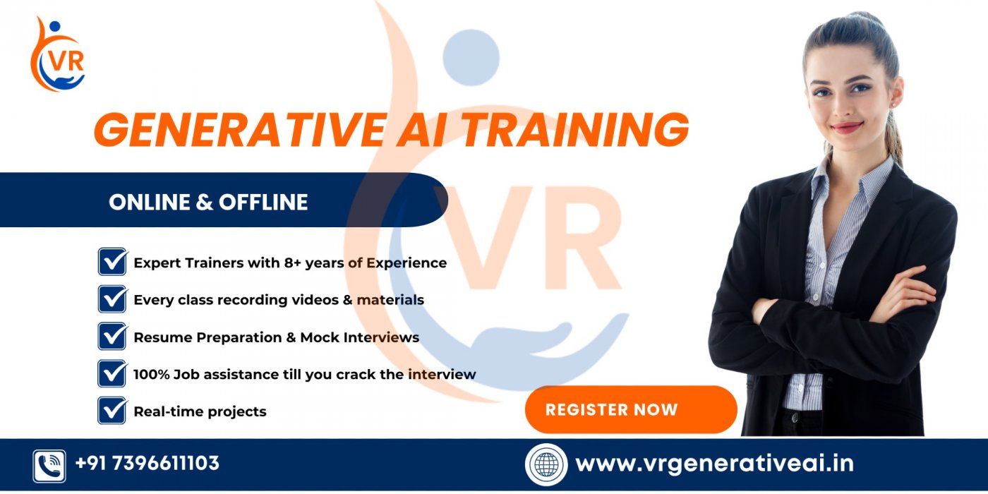 Generative AI Training In Hyderabad | 100% Placement Assistance | Free Demo