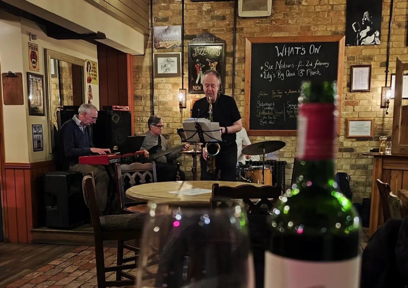 WEEKLY Sunday Jazz w Andy Bowie 4tet