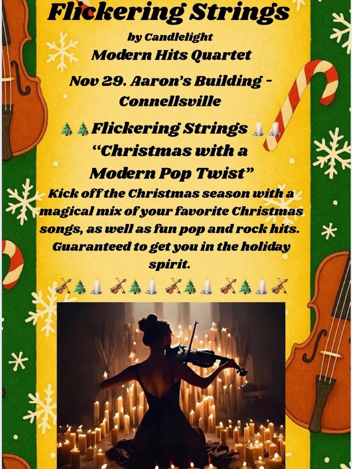 Flickering Strings by Candlelight-Christmas with a Modern Pop Twist