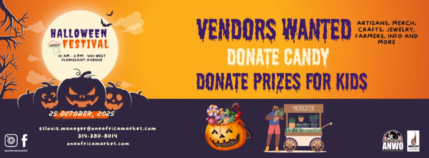 One Africa! One Nation! Farmers Market Halloween Festival