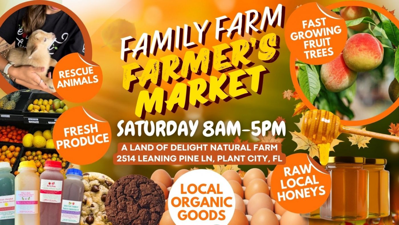 Central Florida's Local Family Farm Saturday Market