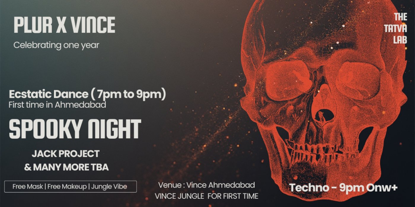 PLUR X VINCE - HALLOWEEN TATVA LAB