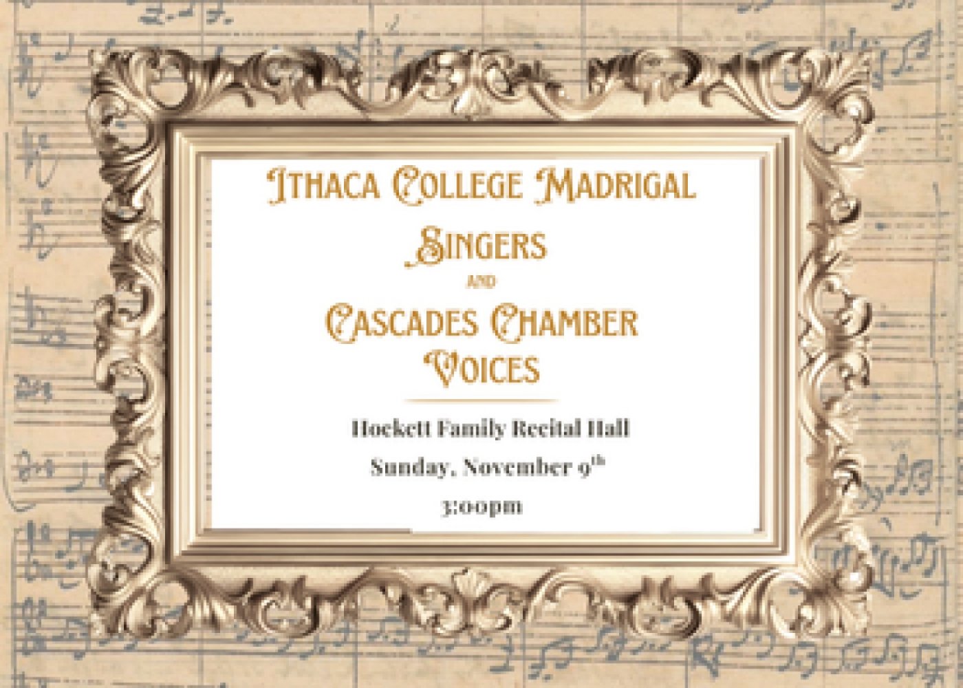 Ithaca College Madrigal Singers 