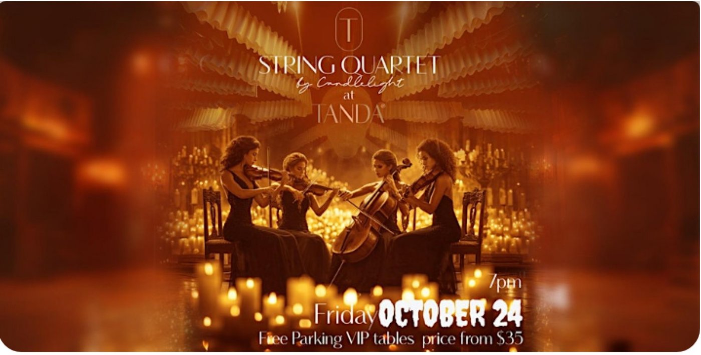 Tanda Halloween: A String Quartet by Candlelight