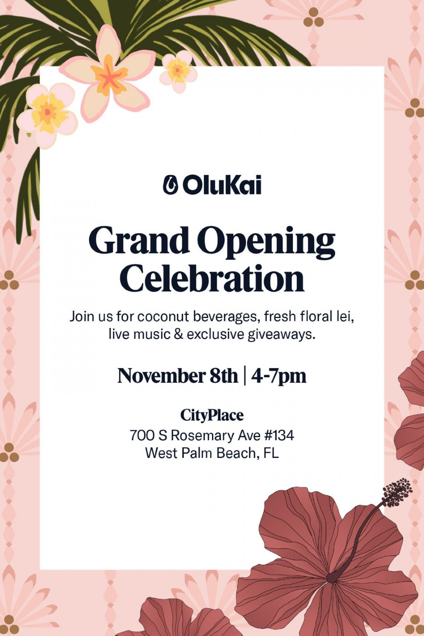 OluKai Grand Opening Celebration at CityPlace