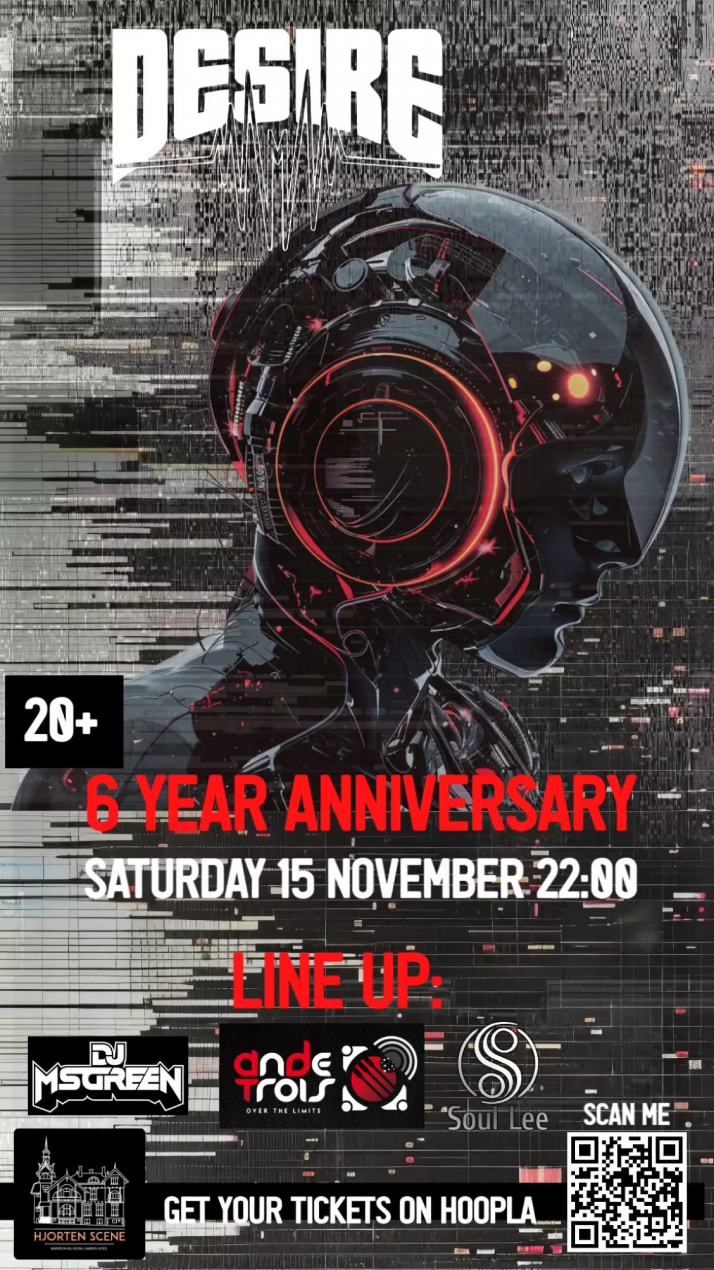 DESIRE\/\/ 6 YEAR ANNIVERSARY