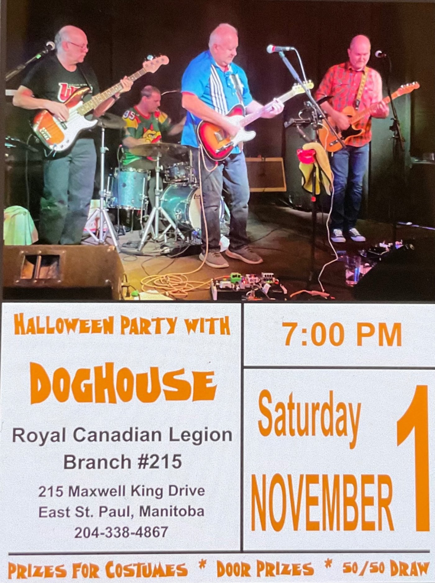 Halloween Dance and Party with DOGHOUSE