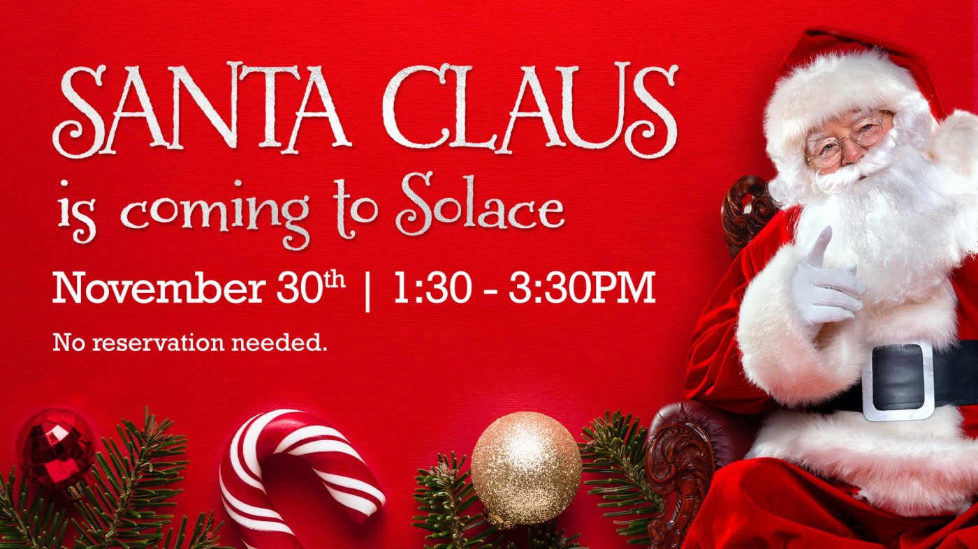 Pictures w\/Santa at Solace Brewing Co. in Sterling
