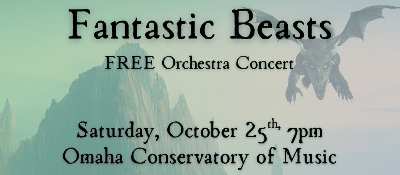 Fantastic Beasts - Orchestra Omaha Concert