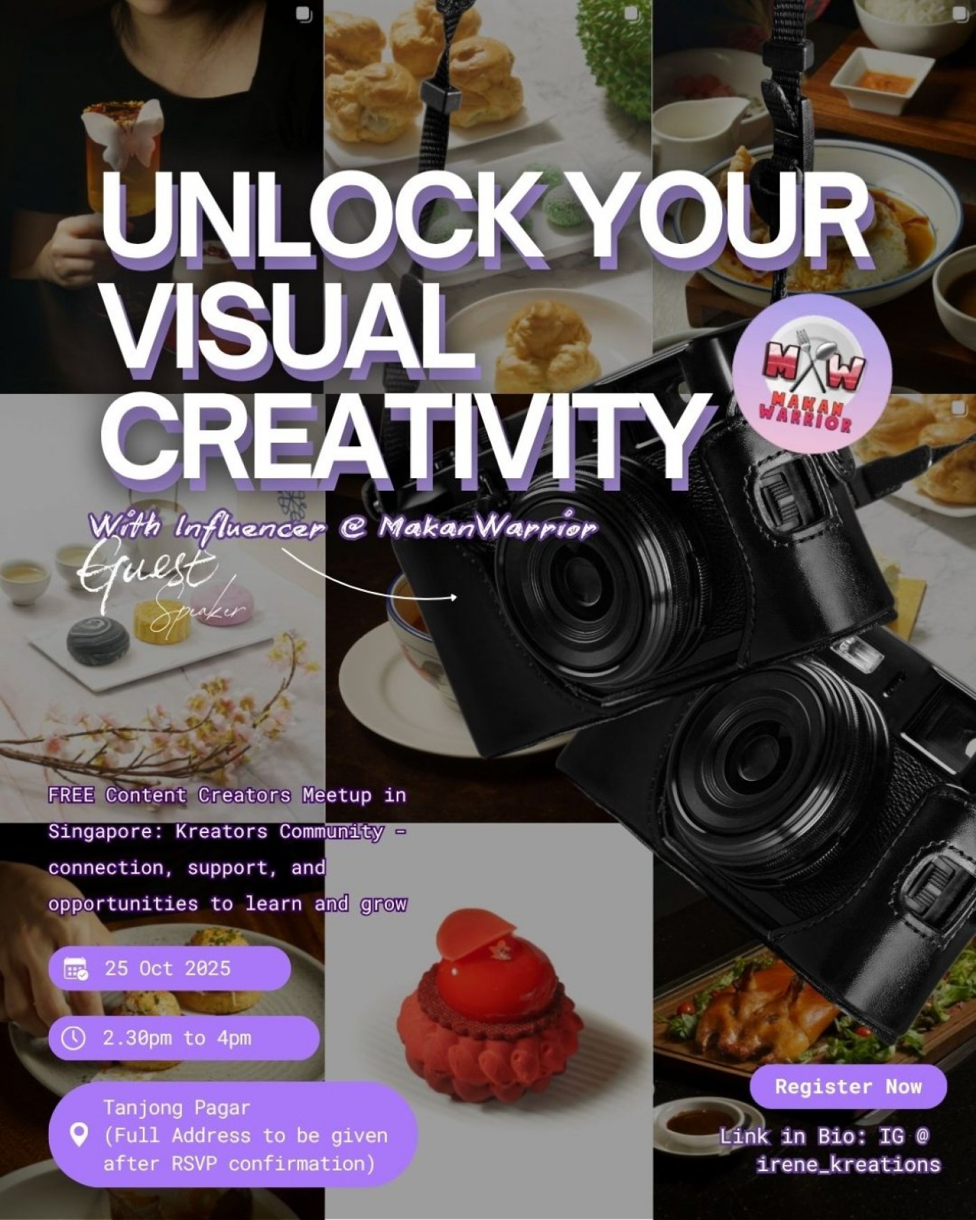 FREE Content Creators Meetup in Singapore: Kreators Community - Oct 2025