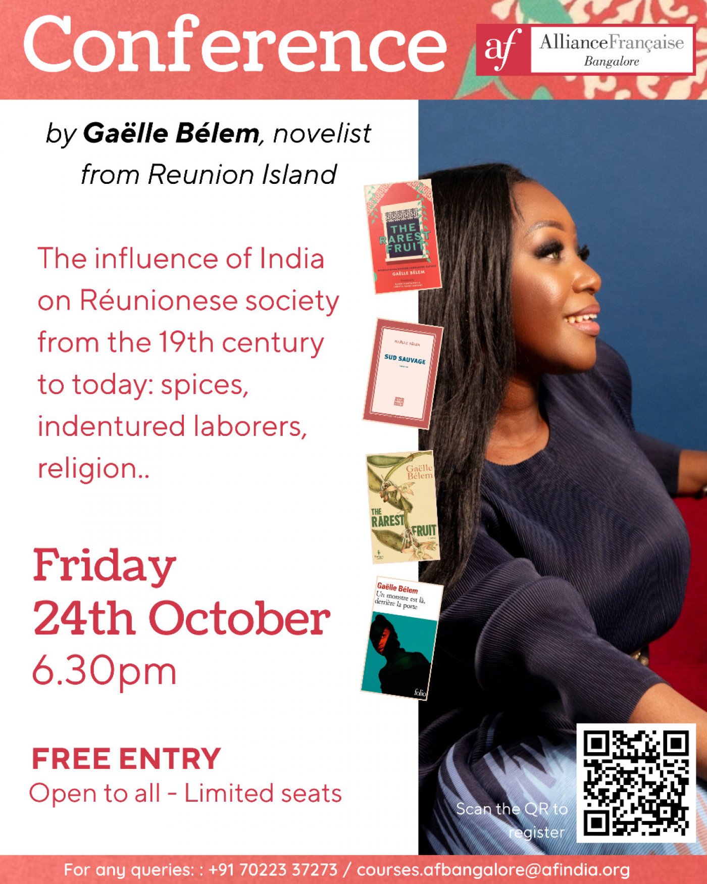 Conference 24th October 2025 || Reunion month - Alliance Fran\u00e7aise de Bangalore