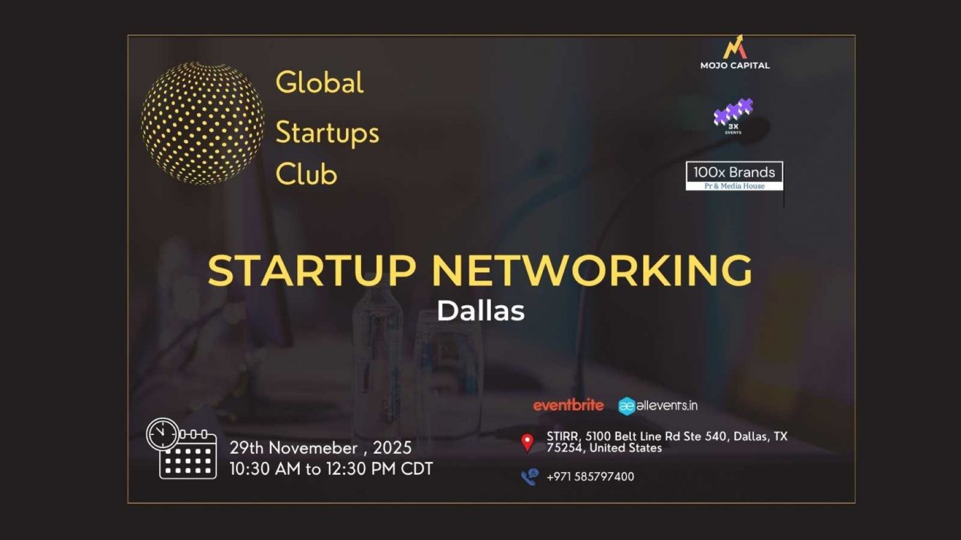 GLOBAL STARTUPS CLUB l STARTUP NETWORKING Dallas2025
