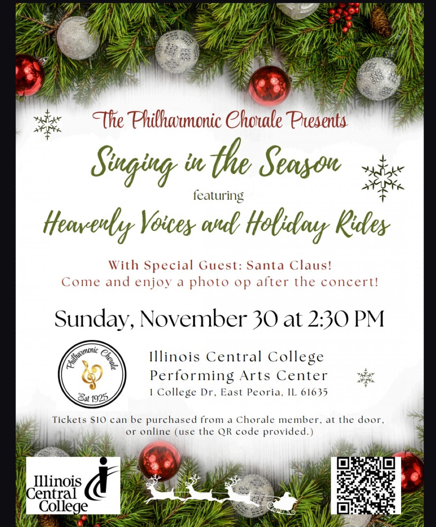 Singing In the Season Choral Concert