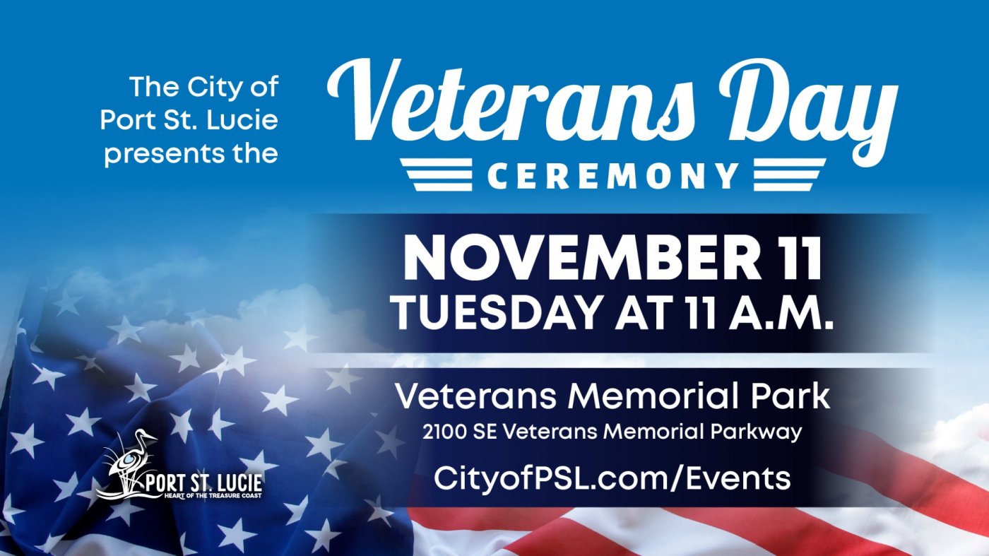 Veterans Day Ceremony | City of Port St. Lucie