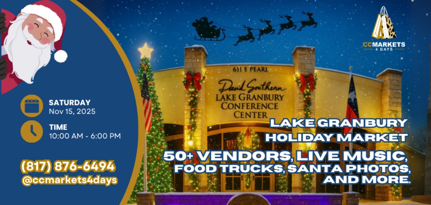 Lake Granbury Holiday Indoor & Outdoor Market \ud83c\udf84